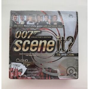 Scene It? 007 Collectors Edition James Bond Movie DVD Trivia Game New